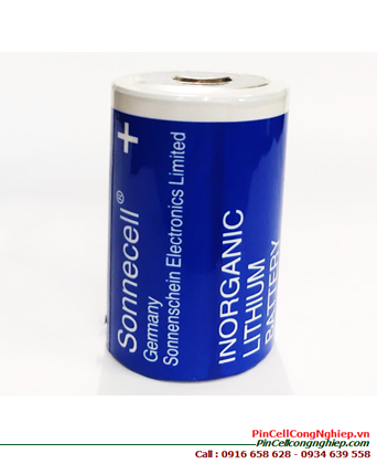 Sonnecell SL-770; Pin nuôi nguồn PLC Sonnecell SL-770 lithium 3.6v C 7200mAh _Xuất xứ Đức